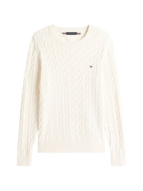 Maglioncino a trecce Tommy Hilfiger | MW0MW33132Z00